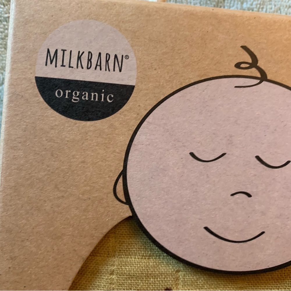 Milkbarn Organic Cotton fox print baby swaddle blanket NEW - Picture 8 of 8